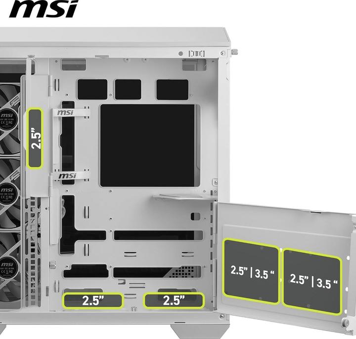 Actual product image MSI MAG Pano 100R PZ (ATX, mATX, Mini-ITX)