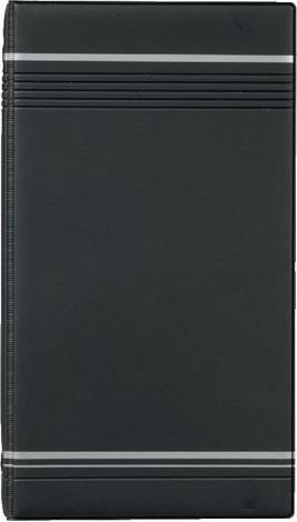 Produktbild Durable Visitenkartenbuch Visifix für 200 Visitenkarten, Anthrazit (57 x 90 mm)