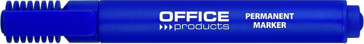 Actual product image Office Products Permanent marker, wedge tip, 1-5 mm, blue