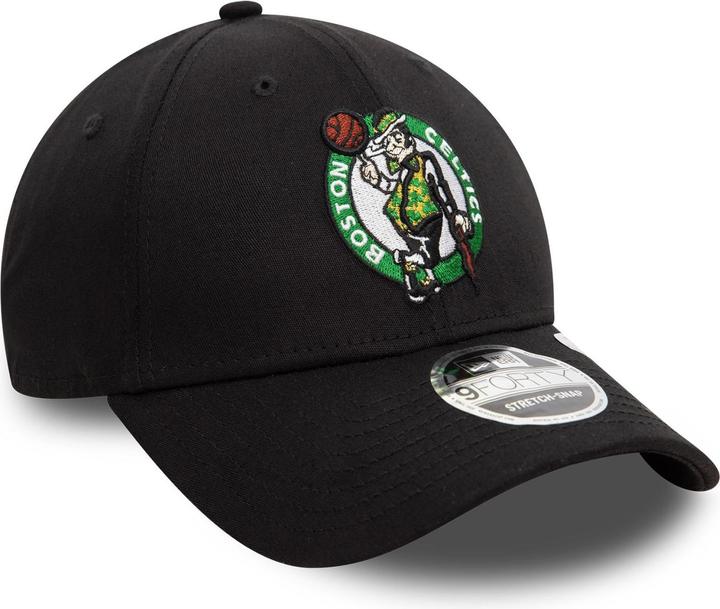 Produktbild New Era 9Forty Stretch-Snap Cap - Boston Celtics schwarz