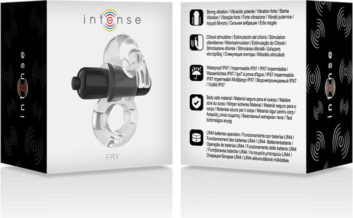 Produktbild Intense Fry Rechargeable And Vibrating Ring Clear