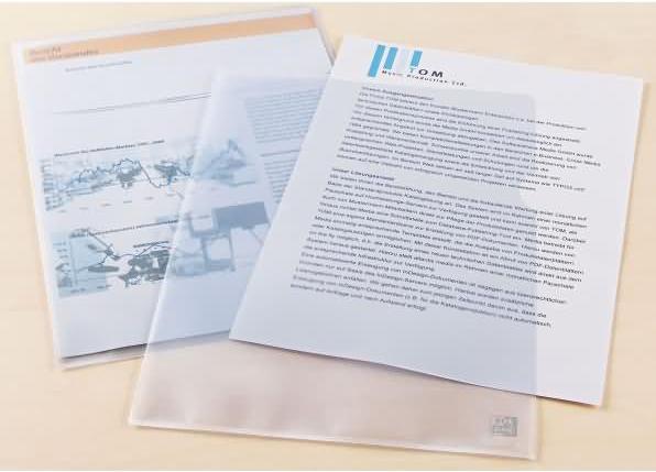 Produktbild Elba SICHTHÜLLE,PP,110MY,100ST (76452 NEU: 400005475) (A4, 100x)