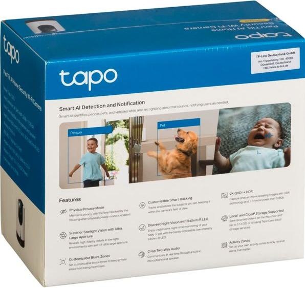 Image du produit TP-Link Tapo C225 V1 (2560 x 1440 Pixels)