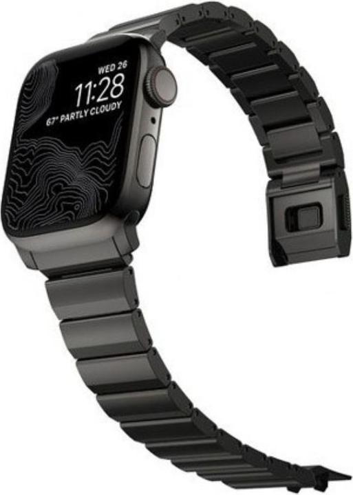 Actual product image Nomad Acer wristband for Apple Watch 38-40-41 mm (316L stainless steel)