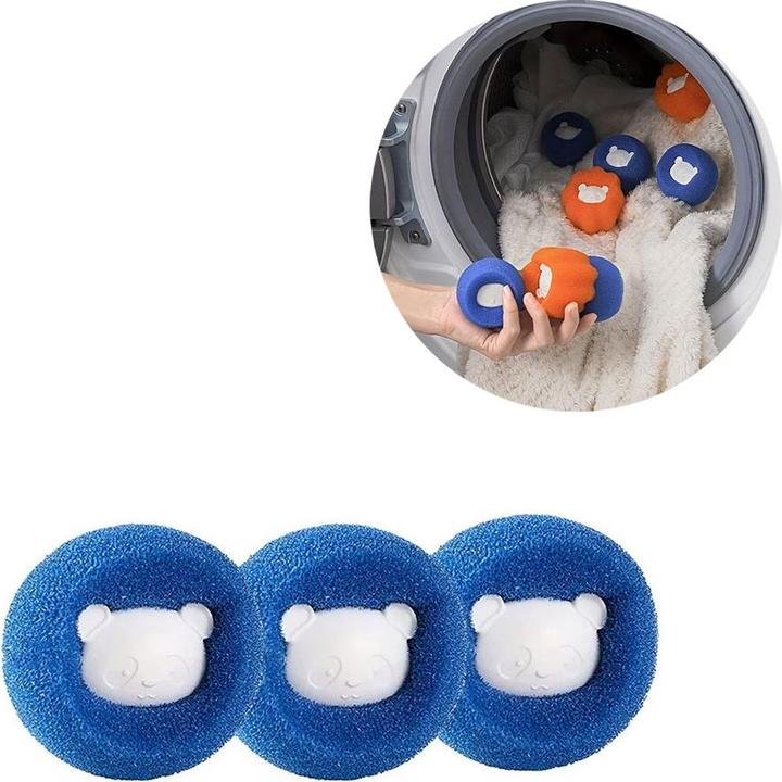 Esmée Wiederverwendbarer Fussel Ball Tierhaarentferner für Waschmaschine / Trockner 3er Set