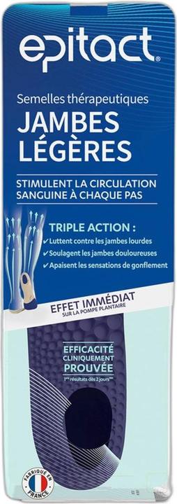 Produktbild Epitact Therapeutische Einlegesohlen Leichte Beine