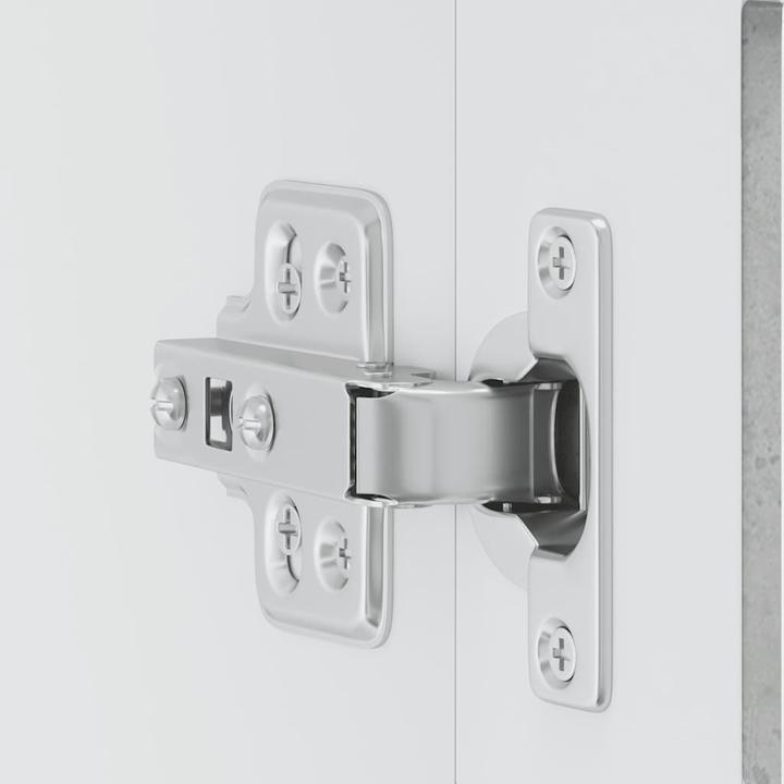 Immagine prodotto VidaXL Parete attrezzata per cucina con anta in vetro Porto concrete grey Parete attrezzata per cucina (60 x 31 x 60 cm)