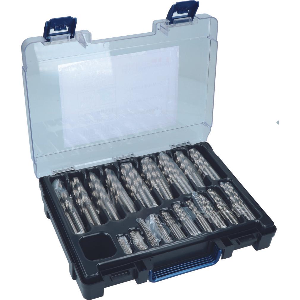 OK-Line, Bohrereinsatz, Spiralbohrersatz HSS-G (1 mm, 1.5 mm, 2 mm, 2.5 mm, 3 mm, 3.5 mm, 4 mm, 4.5 mm, 5 mm, 5.5 mm, 6 ...