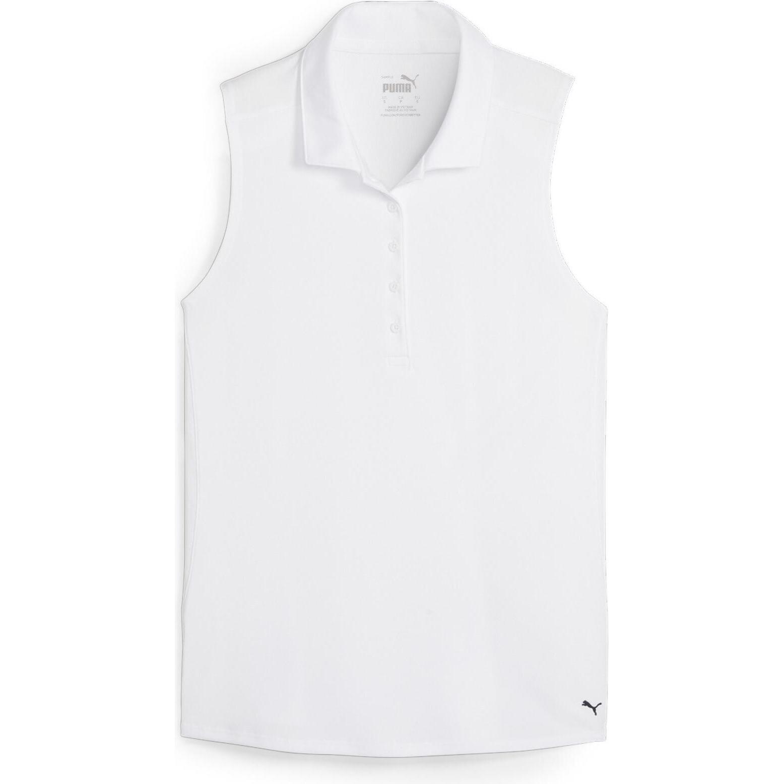 Puma, Damen, Shirt, W Pure SL Polo, Weiss, (S)
