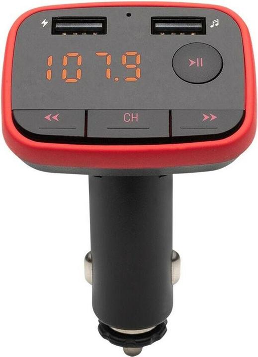 Actual product image Savio Bluetooth FM Transmitter TR-10 FM 87 6 - 107 9 MHz Black
