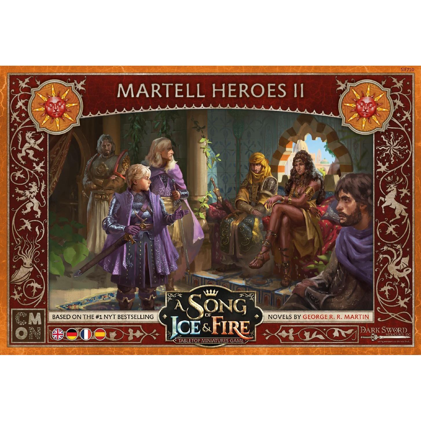 Thumbnail - Cmon A Song of Ice & Fire - Martell Heroes 2 (DE-Erweiterung) (Englisch)