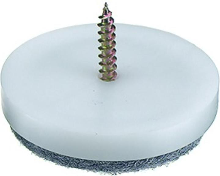Immagine prodotto Werkstarck Sottopiedini 24/8 mm bianco (Cursori in plastica, 1 Pezzo/i)