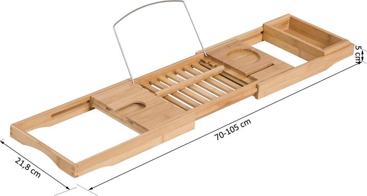 Produktbild Homcom Badewannentablett