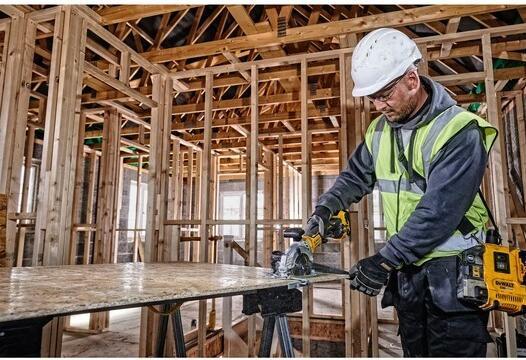Produktbild DeWalt 54 Volt FLEXVOLT AkkuTrennschleifer (230 mm) Basisversion (Exzenterschleifer, 750 W)