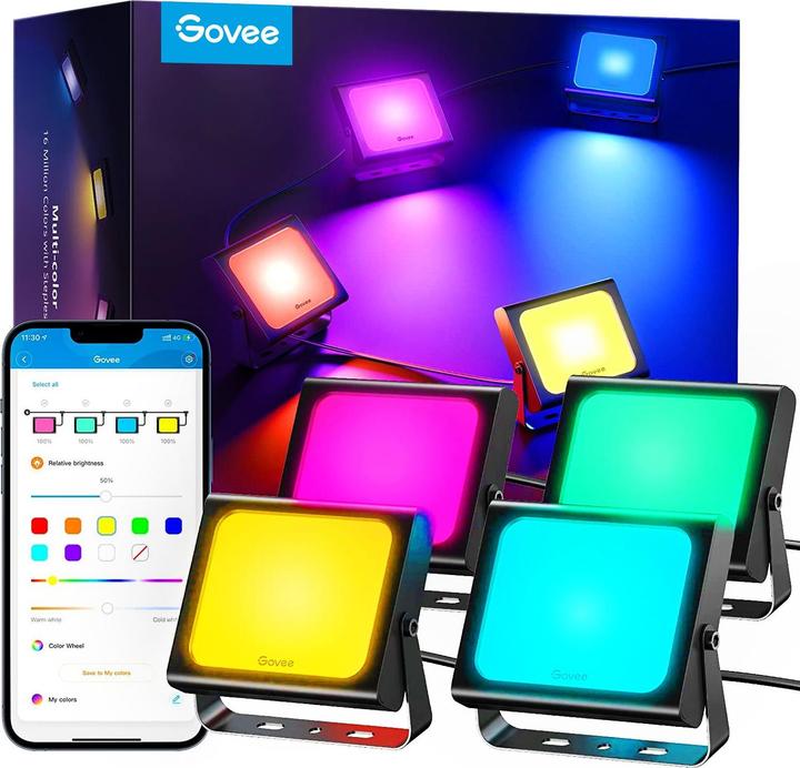 Actual product image Govee LED headlights (330 lm, IP65)