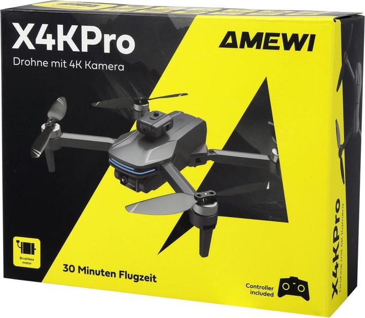 Produktbild Amewi DRE Drohne anthrazit (15 min, 149 g, 8.29 Mpx)