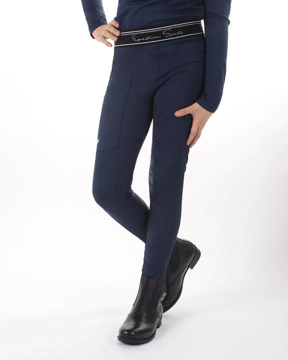 Produktbild Qhp Reitleggings Eden Fullgrip Junior (128)