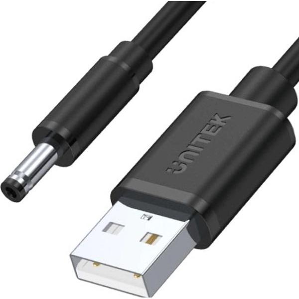 Thumbnail - Unitek kabel zasilający USB - wtyk DC 3.5/1.35 mm (1 m), USB Kabel