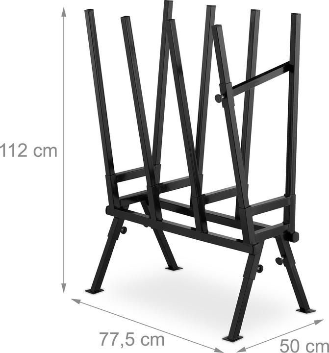 Actual product image Relaxdays Sawhorse (77.50 cm, 50 cm)
