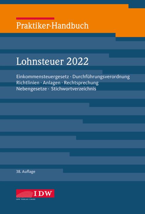 Energy Label Praktiker-Handbuch Lohnsteuer 2022, m. (2022)