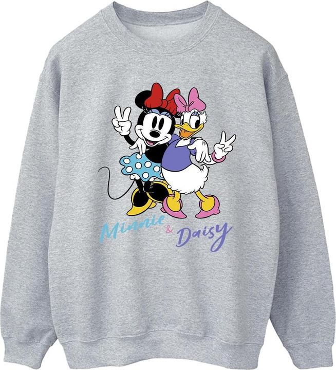 Actual product image Disney Mens Minnie Mouse And Daisy Sweatshirt (XL)