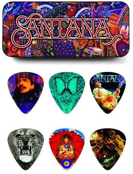 Dunlop Carlos Santana Pick Tin - Heavy (6 x)