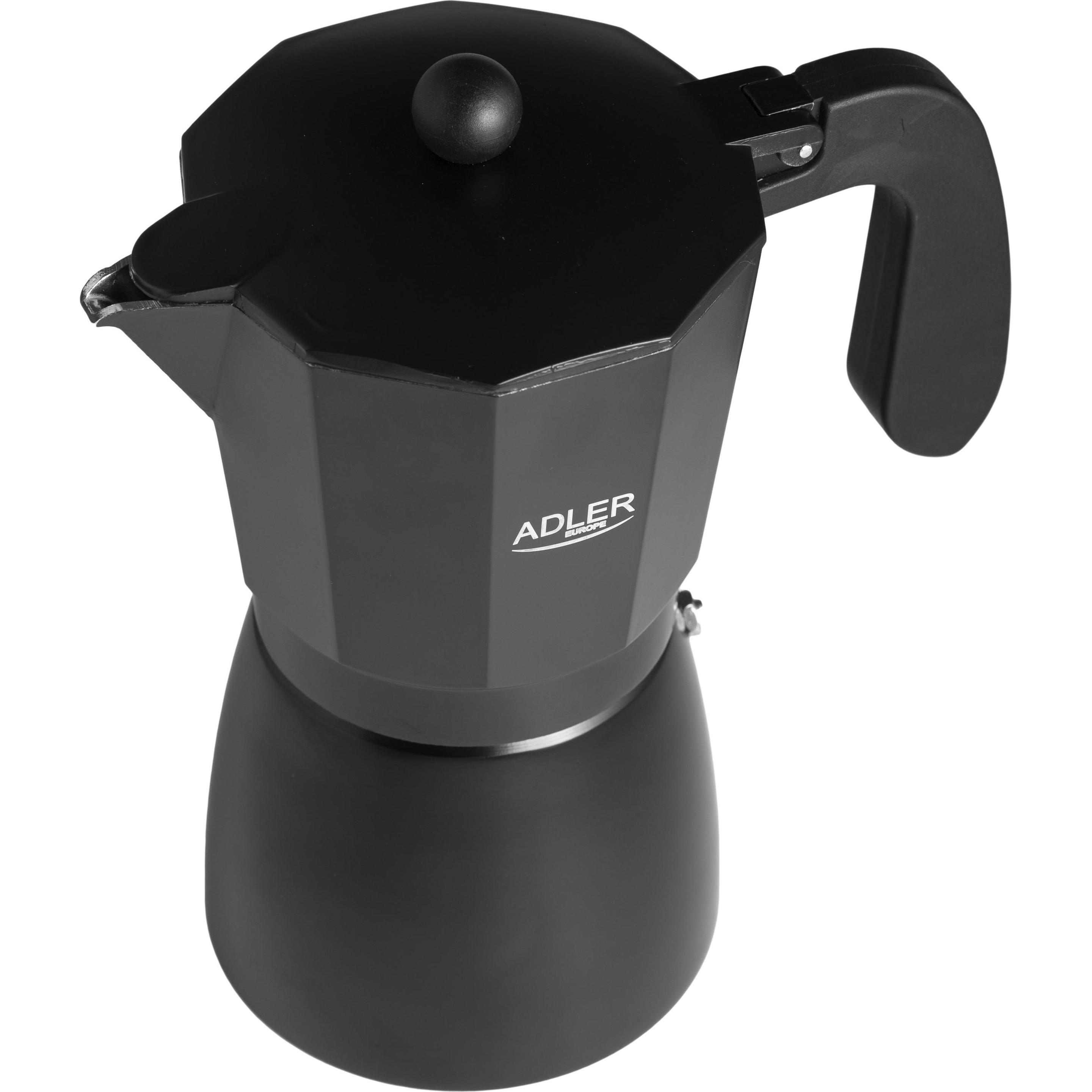 Adler Other small household appliances Espresso Coffee Maker AD 4429 Black, Caffettiera moka, Nero