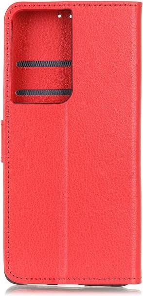 Produktbild MU Classic Litchi Leder Bookcover Series (Samsung Galaxy S21 Ultra)