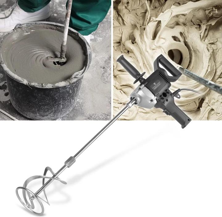 Actual product image Stahlwerk RW-800 ST Rührwerk 800 W 500 U/min Mörtelrührer Kompaktes Rührgerät für Mörtel und Beton