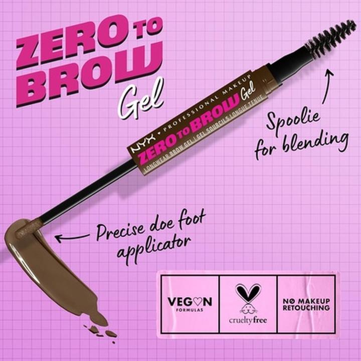 Produktbild NYX Professional Make-Up Zero to Brow (Chocolate)