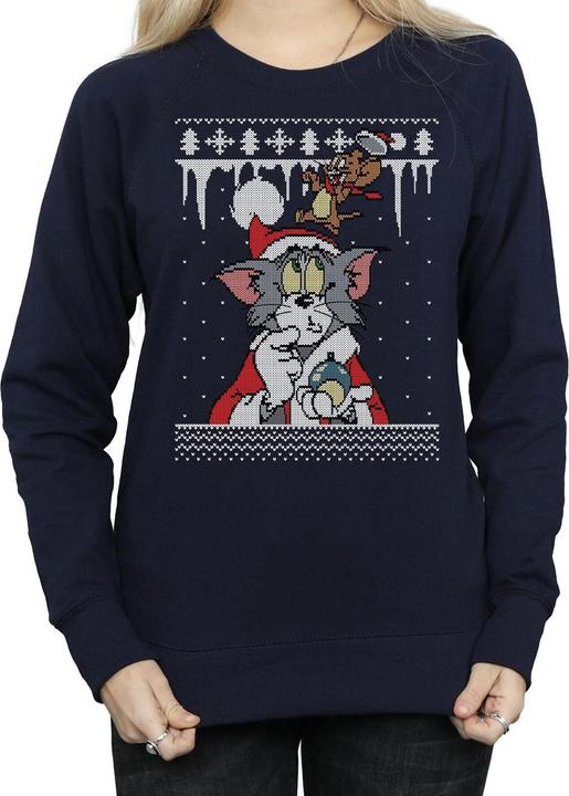 Produktbild Tom & Jerry Christmas Fair Isle Sweatshirt (S)