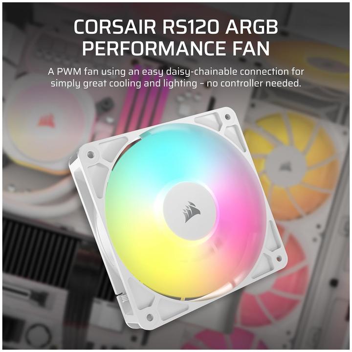Produktbild Corsair RS120 ARGB (120 mm, 1 x)