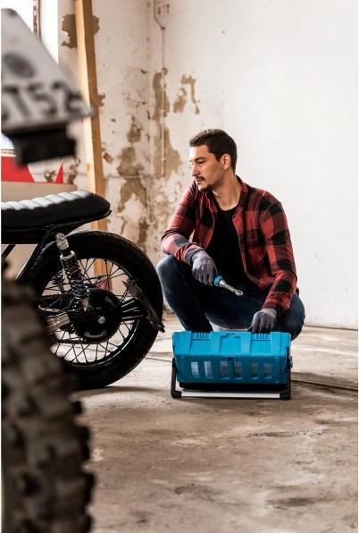 Produktbild HAZET Kunststoff-Werkzeugkasten 190L-2 (1 Teil)