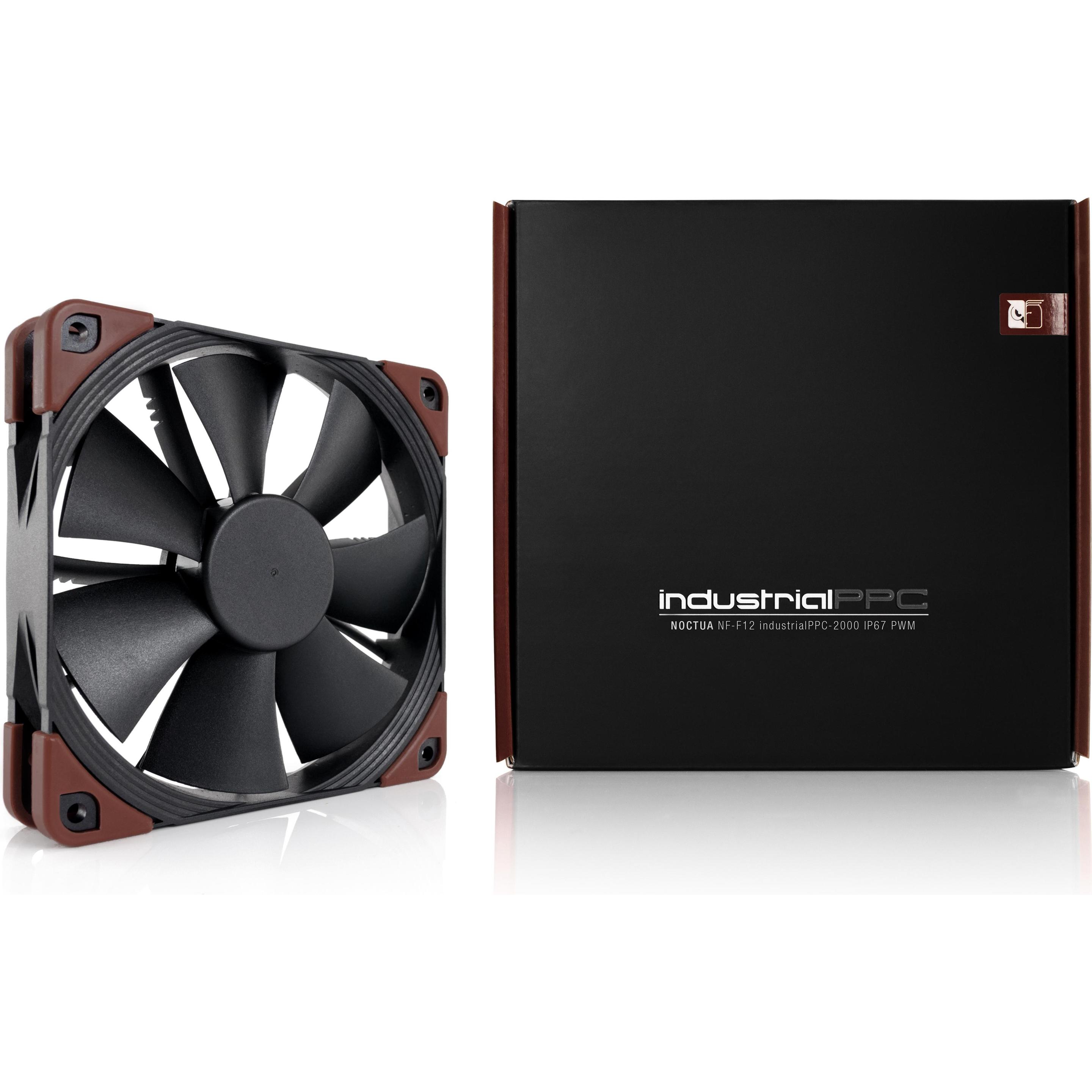 Thumbnail - Noctua Nf-F12 Ppc 2000 Ip67 (120 mm, 1 x), PC Lüfter, Braun, Schwarz