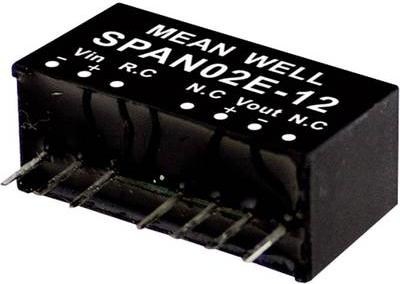 Image du produit MeanWell Modules de conversion DC/DC série SPAN02 SIP/SIL8 Case Single Output 1 régulé