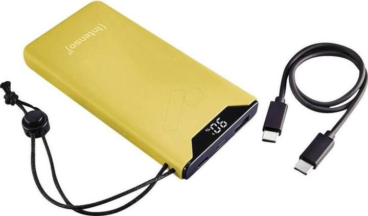 Image du produit Intenso Powerbank F10000 Yellow (jaune, 10 000 mAh, PD 3.0, Quick Charge 3.0) (10000 mAh, 20 W, 37 Wh)