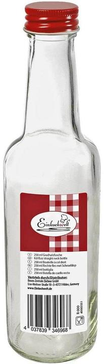 Actual product image Einkochwelt Glass bottles (1 pcs., 0.25 l)