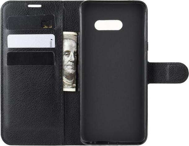 Actual product image MU Classic Litchi Leather Bookcover Series (G8X ThinQ)