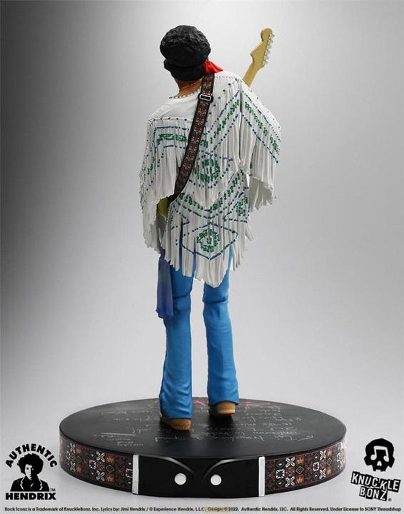 Actual product image Knucklebonz Rock Iconz: Jimi Hendrix III Statue
