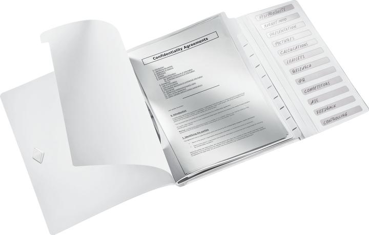 Produktbild Leitz WOW - Ordner mit Abteilungen (A4, 1x)