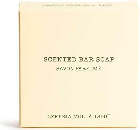 Actual product image Cereria Molla Cereria Mollá - Perfumed solid soap Black Orchid & Lily (Scented Bar Soap) 100 g (Hard soap, 100 g)