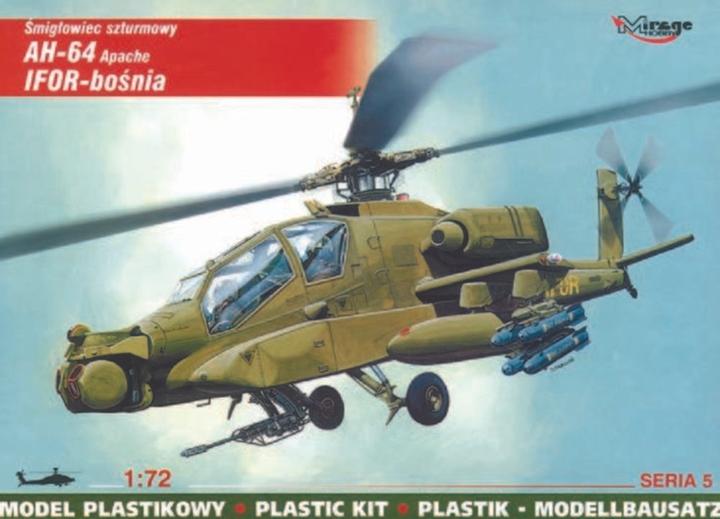 Produktbild Mirage Hobby McDonnell Douglas AH-64 Apache IFOR Bosnien