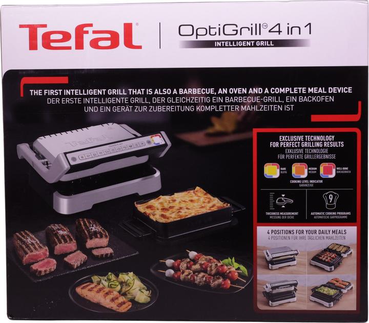 Actual product image Tefal OptiGrill 4in1