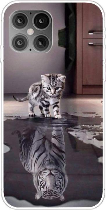 Image du produit Cover-Discount iPhone 12 / 12 Pro - Coque en silicone souple Tiger (Apple iPhone 12, Apple iPhone 12 Pro)
