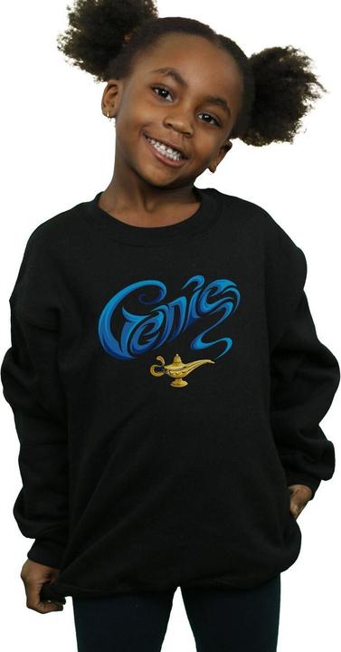 Actual product image Disney Girls Aladdin Movie Genie Lamp Sweatshirt (152, 158)