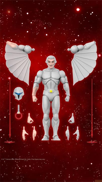 Actual product image Super7 SilverHawks Ultimates action figure Darkbird 18 cm