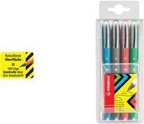 Immagine prodotto STABILO worker+ roller colorato (Rosso, Nero, Verde, Blu, 4 x)