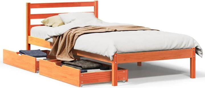 Actual product image vidaXL Bed without mattress 200x200 (200 x 200 cm)