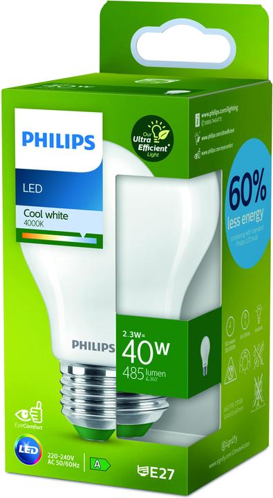 Produktbild Philips LED Classic (E27, 2.30 W, 485 lm, 1 x, A)