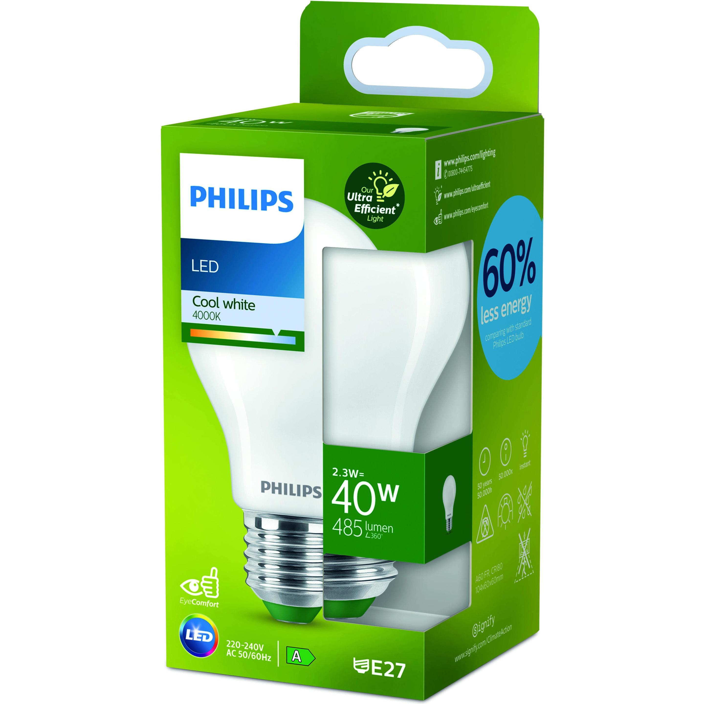 Thumbnail - Philips, Leuchtmittel, LED Classic (E27, 2.30 W, 485 lm, 1 x, A)